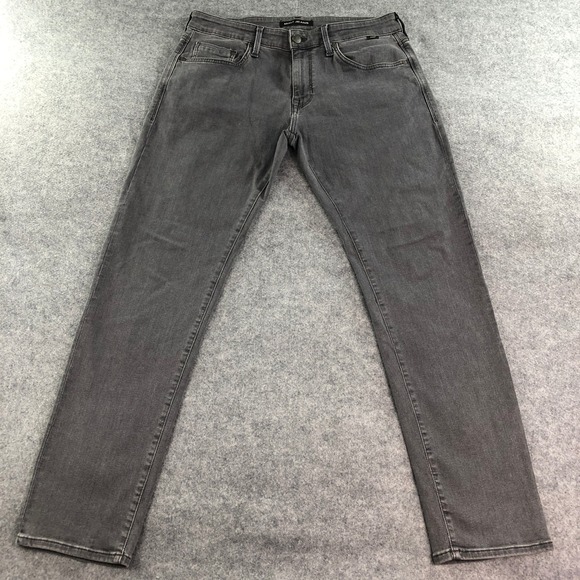 Mavi Other - Mavi Jake Slim Leg Mens Jeans 33x30 Dark Grey Denim